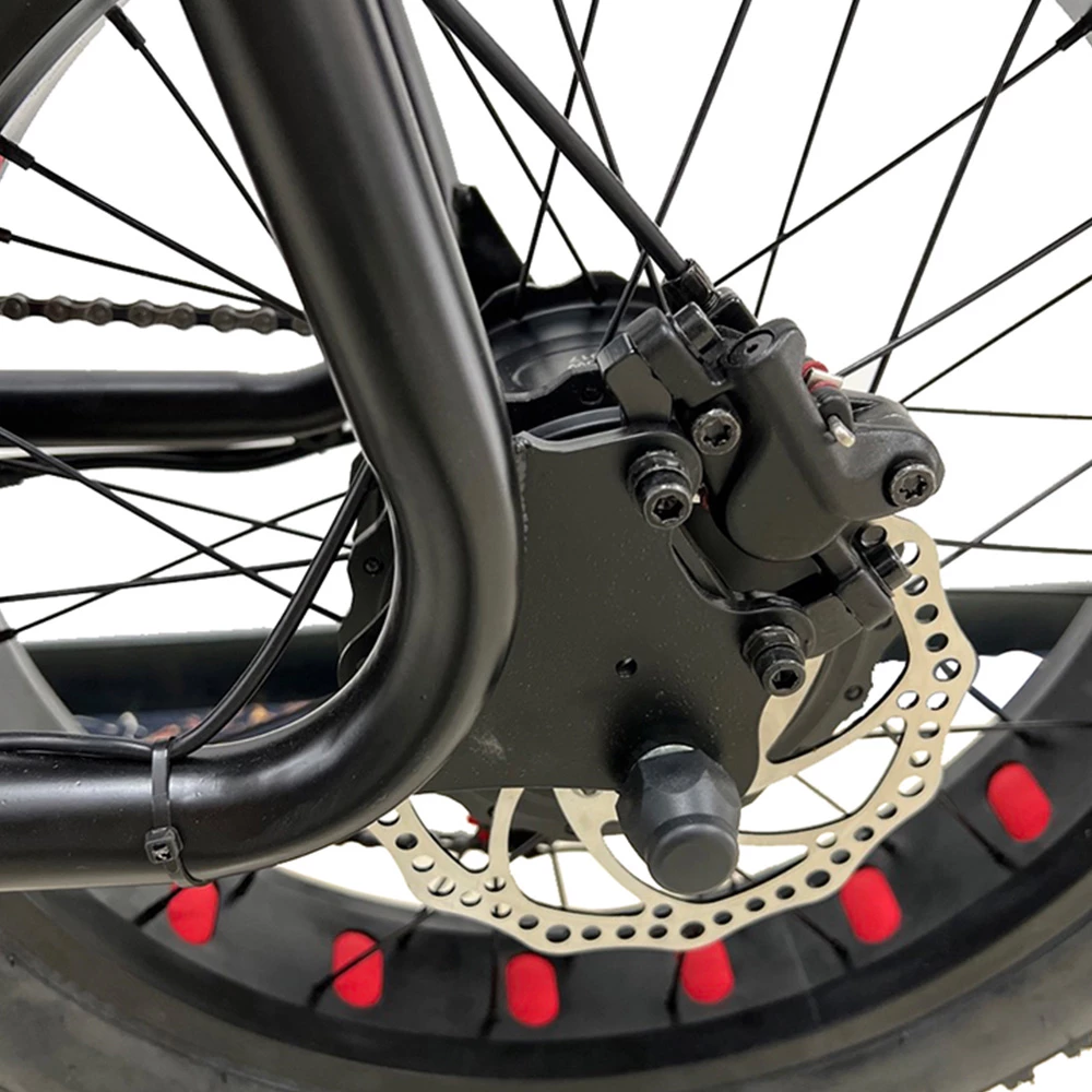 Best reviews of ๐ WELKIN WKEM003 Electric Bike 20*4.0 Inch Fat Tires Retro Bicycle 1200W Motor 48V 18Ah Battery 60-70KM Range 45Km/h Max Speed 200KG Max Load - Black ๐ฅฐ - Image 6