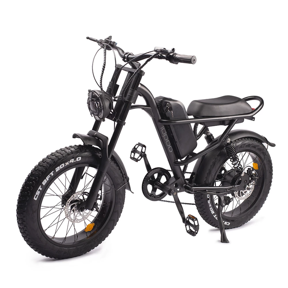 Brand new ๐ Z8 Electric Bike 20*4.0 Inch Fat Tire 48V 500W Motor 15Ah Battery 45km/h Max Speed 7-Speed Shimano Derailleur Front & Rear Mechanical Disc Brake ๐คฉ - Image 5