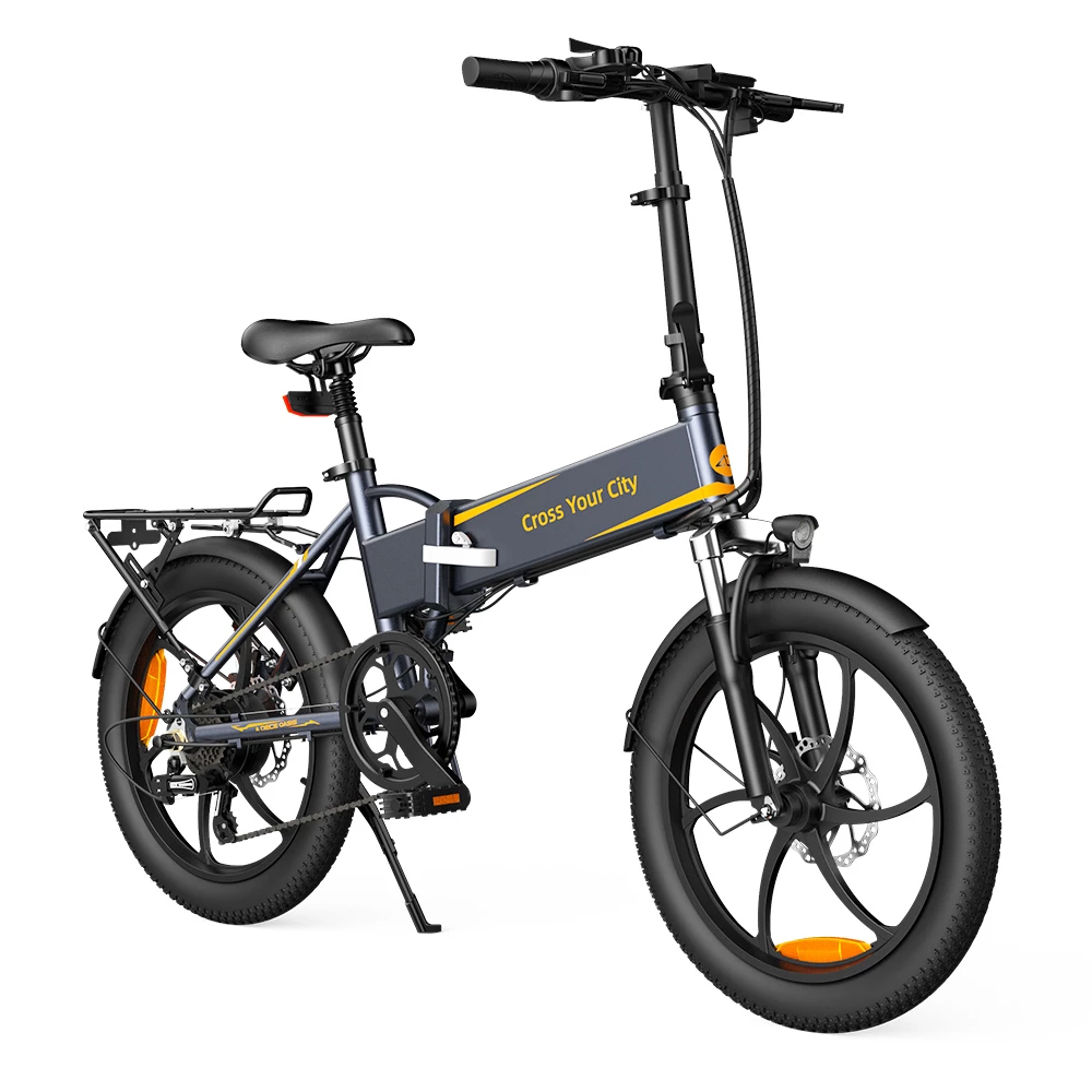 Best deal π ADO A20 XE 250W Electric Bike Folding Frame 7-Speed Gears Removable 10.4 AH Lithium-Ion Battery E-bike - Grey π - Image 5