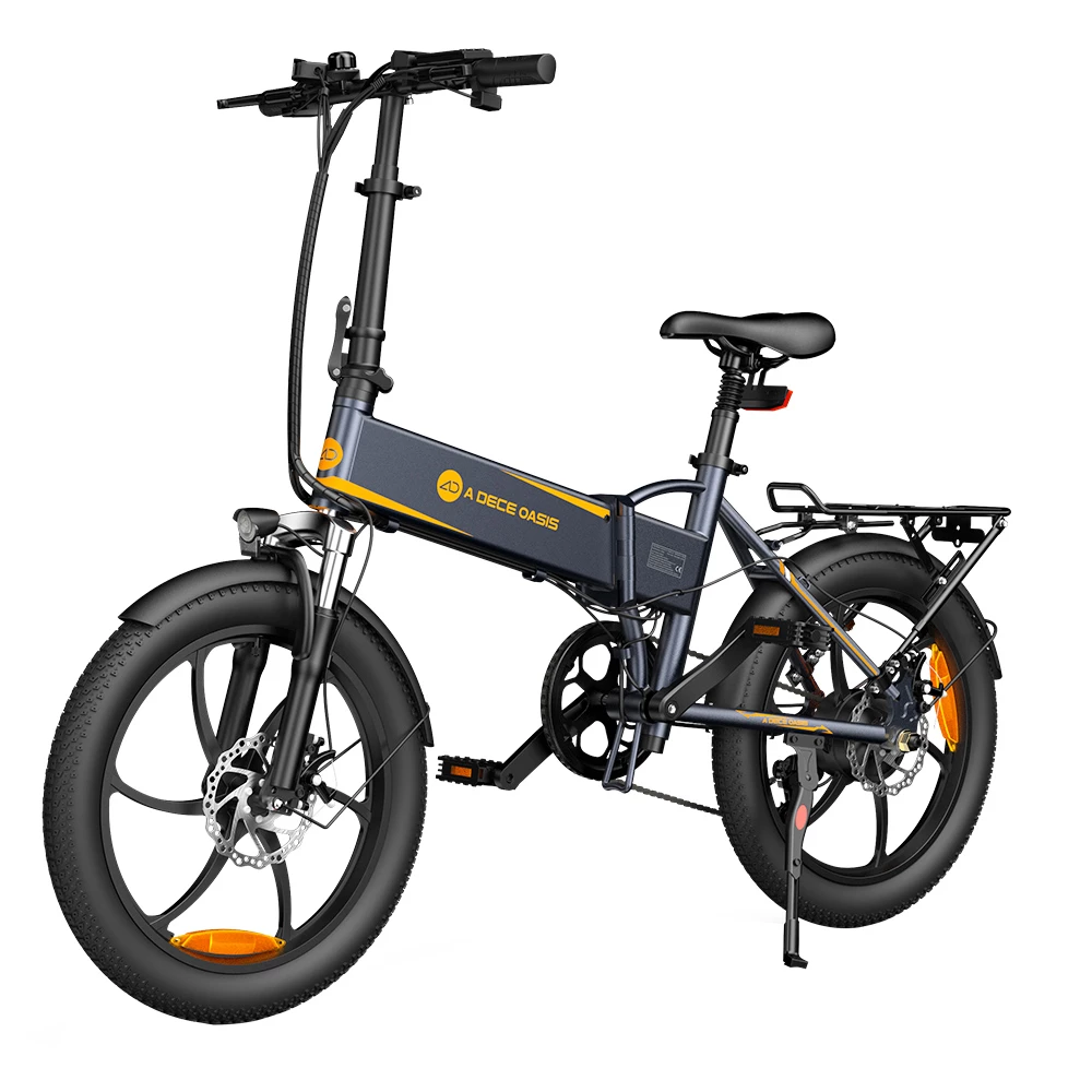 Best deal π ADO A20 XE 250W Electric Bike Folding Frame 7-Speed Gears Removable 10.4 AH Lithium-Ion Battery E-bike - Grey π - Image 4