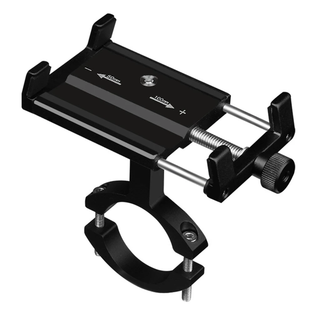 Brand new βοΈ Aluminum Alloy Phone Holder for KUGOO S1 and KUGOO S1 Pro Folding Electric Scooter Bicycle - Black π§¨