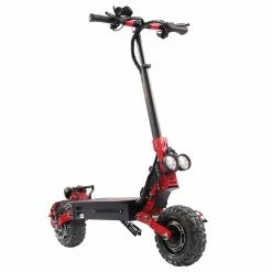 Cheapest ๐ BEZIOR S2 Folding Electric Scooter 1200W*2 Dual Motor LCD Display Max 65Km/h 11 Inch Off-Road Tire 21Ah Battery up to 60km Range Dual Shock Mitigation Dual Disk Brake LED Light - Red โ๏ธ