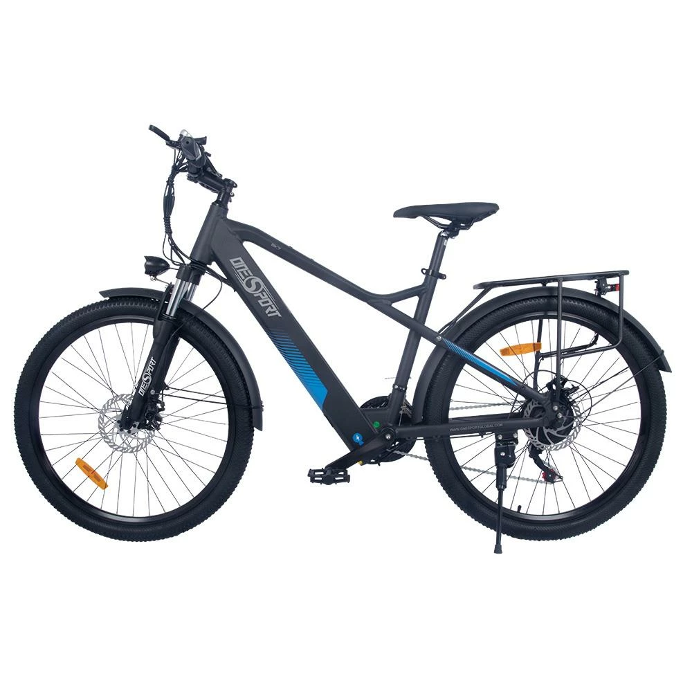 Cheapest π ONESPORT BK7 Electric Bike 48V 350W Motor 10Ah Battery Shimano 21 Speed Gear Front Suspension and Dual Disc Brakes - Black π - Image 2