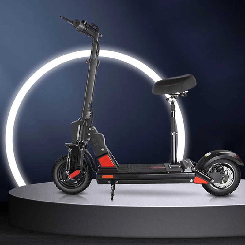 Buy π BOGIST C1 PRO Folding Electric Scooter 10" Tire 500W Motor 48V 13Ah Battery Smart BMS Disc Brake Max Speed 45KM/h LCD Display 40-45KM Long Range with Removable Seat - Black π₯ - Image 2