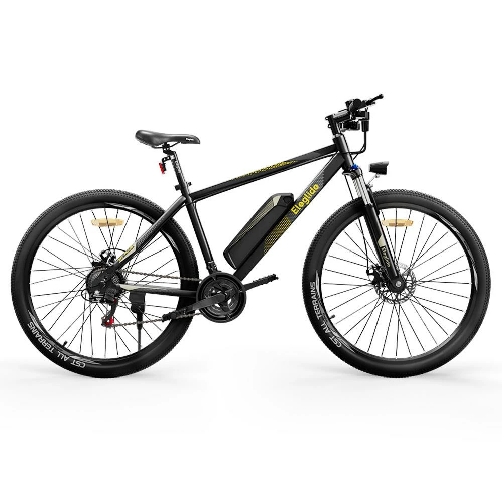 Deals π ELEGLIDE M1 PLUS Electric Mountain Bike Upgraded Version 27.5 Inch 250W Brushless Motor SHIMANO 21 Speeds Shifter 36V 12.5Ah Battery 25km/h Speed IPX4 Waterproof Electric-Assist up to 100km Max Range Aluminum Alloy Frame Dual Disk Brake - Black π