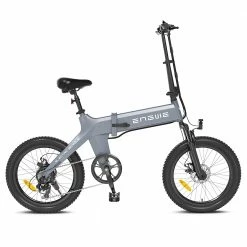 Cheapest โ ENGWE C20 Pro Folding Electric Bicycle 20 Inch Tires 250W Brushless Motor 36V 19.2Ah Battery 25km/h Max Speed - Gray ๐