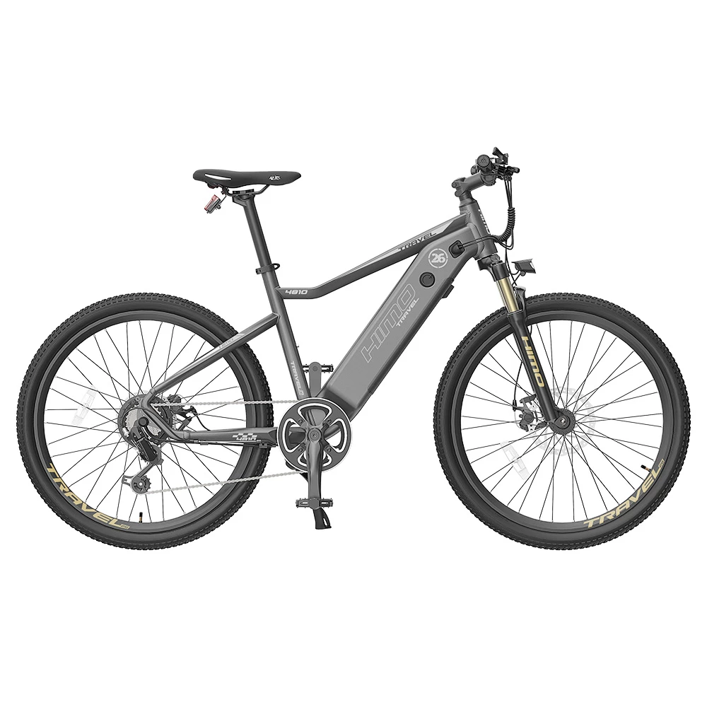 Top 10 π HIMO C26 Max Electric Bicycle 250W Motor Max Speed 25km/h 48V 10AH 100km Max Range - Gray π - Image 2