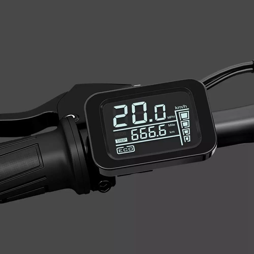 Brand new π HIMO Z16 MAX Folding Electric Bicycle 16 Inch 250W Hall Brushless DC Motor Dual Disc Brake Up To 80km Range Max Speed 25km/h 10Ah Battery IPX7 Waterproof Smart Display - White 𧨠- Image 3