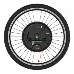 Discount ๐ IMortor3 Permanent Magnet DC Motor Bicycle Wheel 26 Inch With App Control Adjustable Speed Mode Disk Break - EU Plug ๐