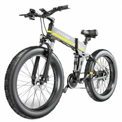 Top 10 โจ JANOBIKE H26 Electric Bicycle 48V 1000W Motor 12.8Ah Battery 26 Inch Fat Tire Snow, Mountain, City Bike - Black โญ