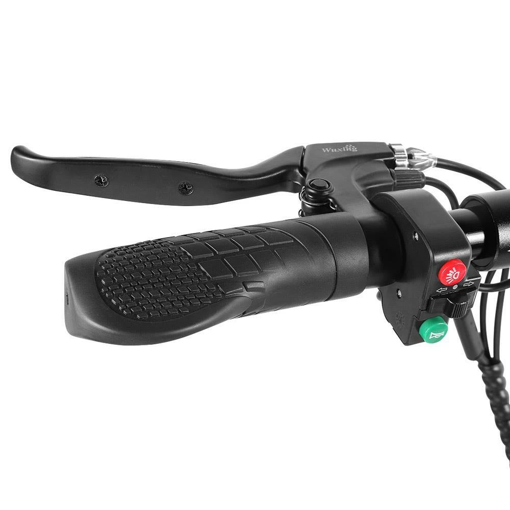 Outlet ๐ KugooKirin M4 Folding Electric Off Road Scooter 10 Inch Pneumatic Tires 500W Brushless 10Ah Battery Motor 3 Speed Modes Dual Disc Brake Max Speed 45KM/h LED Display 45KM Long Range with Seat - Black โจ - Image 4