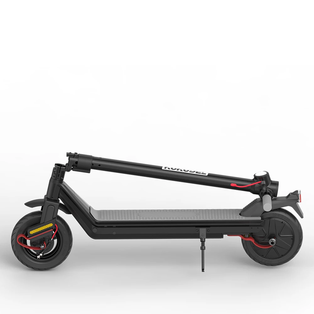 Cheapest π€© Kukudel 105P Pro Folding Electric Scooter 10 inch Tire 500W Motor 36V 15Ah Battery Max Speed 25km/h LCD Display 39-46km Long Range Aluminium alloy body - Black π₯ - Image 6