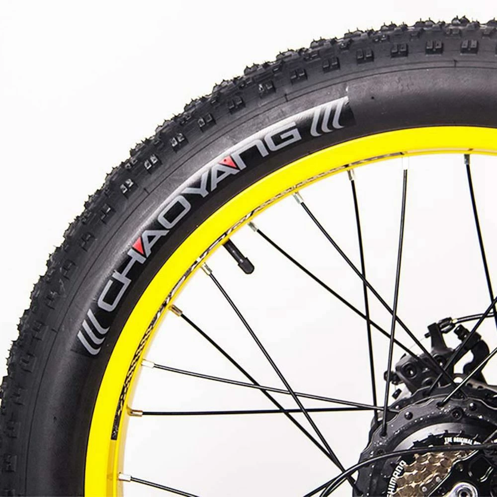 Outlet ๐ฅ RICH BIT TOP-022 Electric Mountain Bike 26'' Tires 1000W Motor 35km/h Max Speed Up To 60km Range Dual Disc Brake LCD Display - Black Yellow ๐ฅ - Image 5