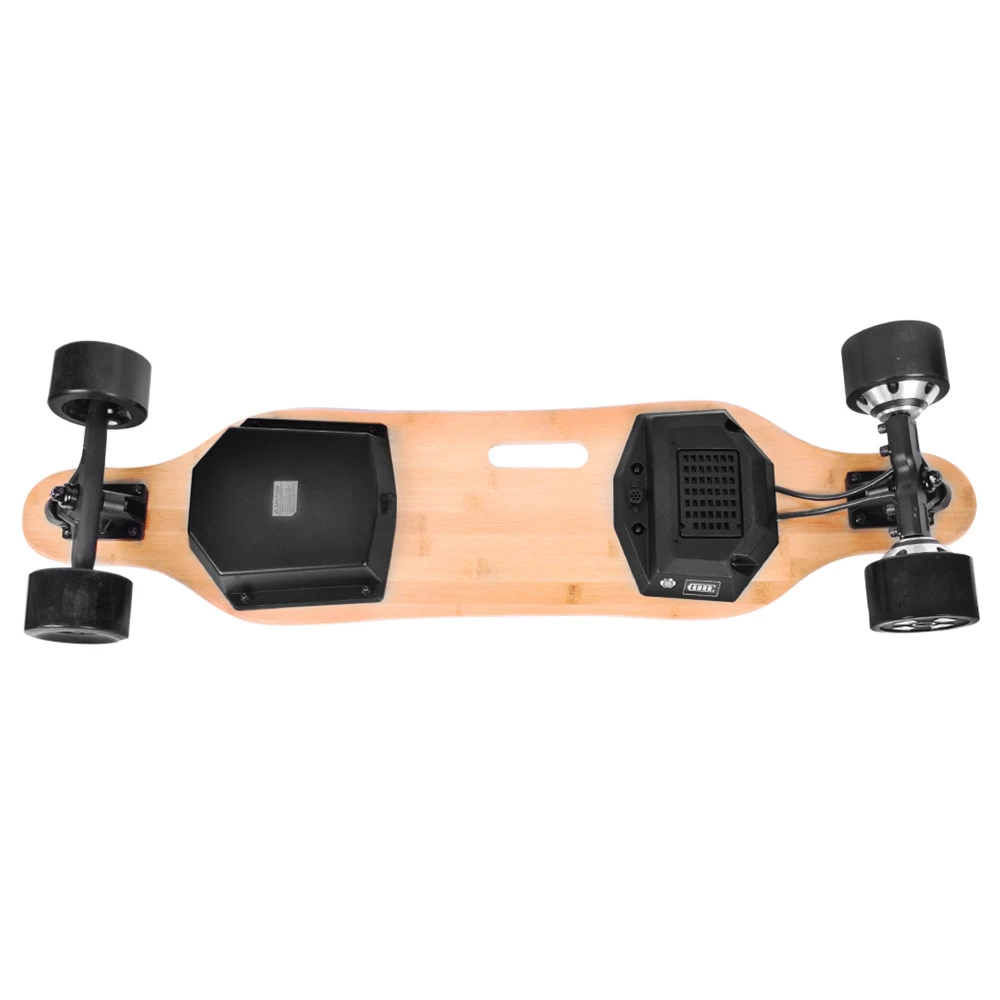 Cheap ๐ SYL-06 Electric Skateboard Dual 350W Motors 4000mAh Battery Max Speed 35km/h With Remote Control - Black ๐ - Image 5