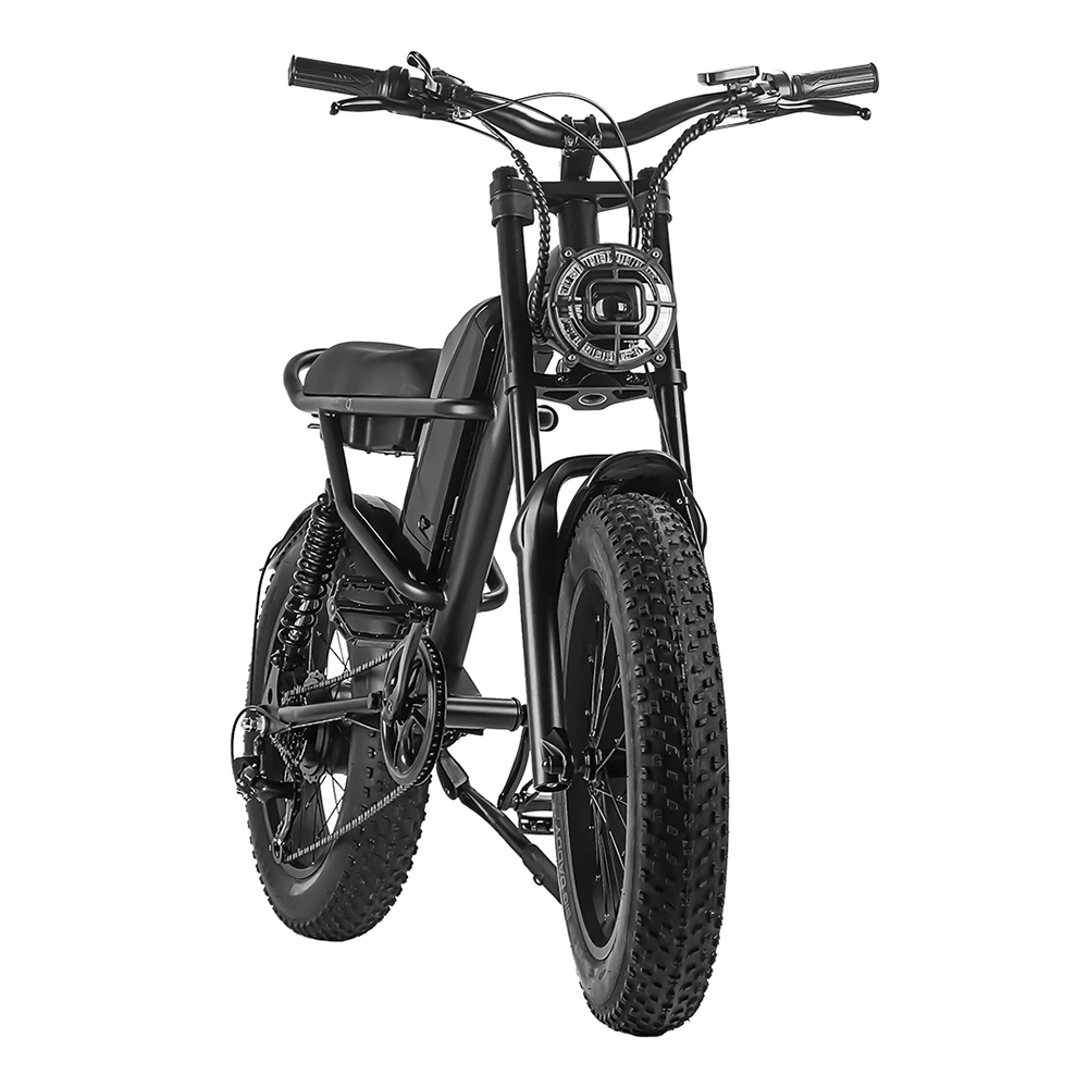 Brand new ๐ Z8 Electric Bike 20*4.0 Inch Fat Tire 48V 500W Motor 15Ah Battery 45km/h Max Speed 7-Speed Shimano Derailleur Front & Rear Mechanical Disc Brake ๐คฉ - Image 4